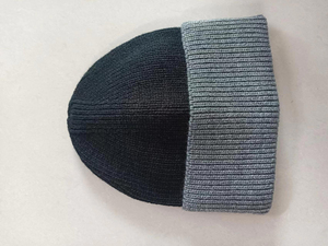 Bonnet en tricot chaud en mélange de laine unisexe, chapeau d'hiver doux et extensible, bonnet de style urbain pour l'extérieur, vêtements thermiques pour le froid - Product Image 3