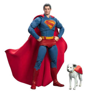 Superman and Krypto <b>Action</b> <b>Figure</b> Set 10cm Plastic Model Toy New Condition Good Quality Carto - Product Image 4