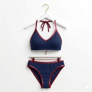 Maillots de bain personnalisés pour femmes, maillots de bain taille haute écologiques, maillots de bain sexy, bikinis - Product Image 3