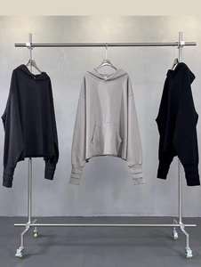 Fabricante de Ropa, Sudadera con Capucha Premium de Alta Calidad para Hombre, Lavado Ácido, Corte Holgado, Logotipo Personalizado, 100% Algodón, Precio al por Mayor - Product Image 5