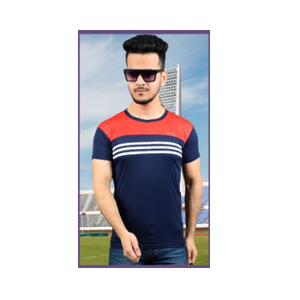 Media camiseta para hombre de uso diario de alta venta con ligero suave para comodidad de verano de India - Product Image 3