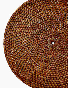 Natural Brown 2024 Kitchen Bamboo <b>Rattan</b> Placemat Drying <b>Table</b> Dinning Wedding Accessories Recessed for <b>table</b> dinning set - Product Image 2