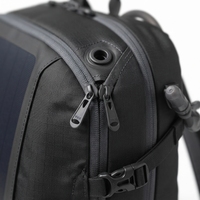 Sac à dos de randonnée à chargement solaire avec port USB, grande capacité, sac de voyage extérieur pour le cyclisme, le camping et la randonnée