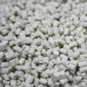 Vente en gros de haute qualité PCR recyclé post-consommation ABS/polypropylène résine granules blancs de qualité commerciale pour moulage par injection - Product Image 1