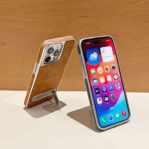 For <strong>IPhones</strong> 17 Air <strong>Cover</strong> Business Style with Invisible Stand Waterproof Shockproof Protection for 16 ProMax Cell Phone Case - Product Image 3