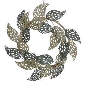 Classic Design Flower Bunch Metal Iron <b>Wreath</b> <b>for</b> <b>Christmas</b> Festival Parties Hanging Decoration Usage Wall <b>Wreaths</b> - Product Image 4