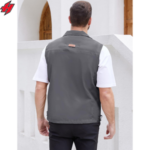 Chalecos de lana de invierno para hombre, chalecos gruesos y cálidos, prendas de vestir informales, chalecos térmicos Softshell, chaqueta sin mangas para hombre, ropa - Product Image 5