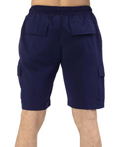 Short cargo de haute qualité pour hommes Short de sport personnalisé à six poches avec cordon de serrage en toile Short de course brodé - Product Image 2