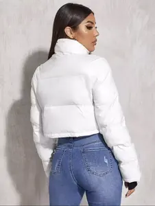 Vestes rembourrées d'hiver imperméables pour femmes, prix d'usine, par Qito International - Product Image 5