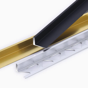 Perfiles de aluminio elegantes y duraderos de la serie 6000 con corte CNC personalizado para bordes de pared sin costuras y con estilo - Product Image 4