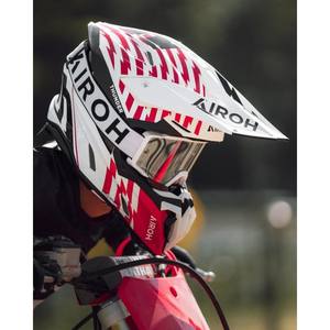 Airoh Twist 3 Thunder Black Graphic Gloss <b>Motorcycle</b> <b>Helmet</b> XL Size for Motocross-Enduro Unisex Riding - Product Image 4