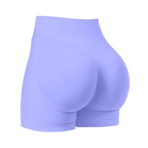 Shorts de sport pour femmes, Bermuda, respirants, effet push-up, sans couture, 100% coton, taille élastique, pour la course à pied et le fitness - Product Image 6
