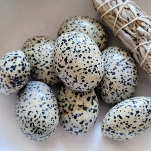 Suministro al por mayor de piedra de Palma de jaspe dálmata curativa para estabilidad emocional o relajación y protección a granel - Product Image 2