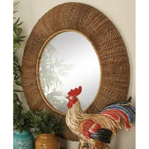 Miroir décoratif Miroir de luxe Miroir mural ondulé asymétrique de forme irrégulière Miroir d'intérieur - Product Image 5