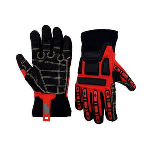 Guantes de seguridad de cuero y protección de manos para soldador-Guantes de trabajo duraderos para seguridad-OEM y ODM disponibles - Product Image 5