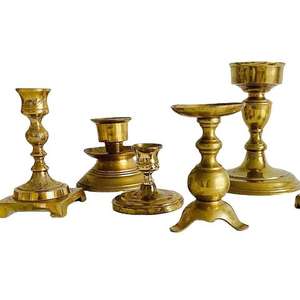 Candelabro de Iglesia personalizable hecho a mano de latón tradicional para decoración navideña festiva del hogar - Product Image 2