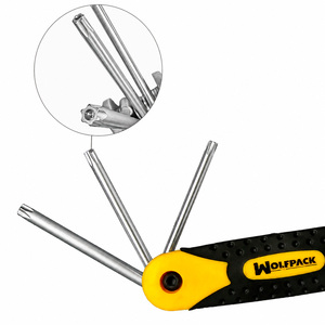 Set di 8 Chiavi Torx Pieghevoli Antimanomissione - Product Image 4