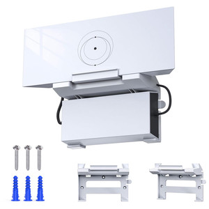 <b>Wall</b> Mount <b>Bracket</b> <b>for</b> Starlink Gen 3 V4 Mesh Router Power Supply Space Saving ABS Easy Install Home Office Holder - Product Image 3