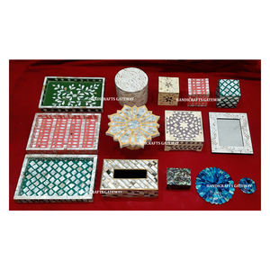 Best Selling New Latest Handmade Quality Item Wooden <b>Mother</b> of Pearl Inlay Beautiful Decorative Items for Gifting and Decoration - Product Image 1