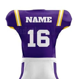 Uniforme de Fútbol Americano Personalizado, Ropa Deportiva Ligera de Alto Rendimiento para Clubes Escolares y Jugadores de Equipo - Product Image 4