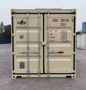 Nuevo contenedor de envío de 20 pies con certificación ISO CSC para almacenamiento de carga seca - Product Image 5
