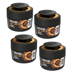 Ambientador en Gel para Auto AXE Dark Temptation, Eliminador de Olores, 4.4 oz, Paquete de 4 - Product Image 1