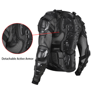 Resistente al desgaste Motocross Biker Race Riding Motorbike Wear Gear Motorcycle & Auto Racing Armor Black Sportswear Adultos Armor Suit - Product Image 4