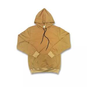 เสื้อมีฮู้ดสำหรับผู้ชายผ้าคอตตอนแบบไม่มีสายหนังเสื้อมีฮู้ดพิมพ์โลโก้ตามสั่ง - Product Image 2