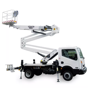Nouvelle Plateforme de Travail Aérien Économique Diesel Euro 3 150 CV à Transmission Manuelle, Remorque Télescopique Articulée, Nacelle Araignée - Product Image 1
