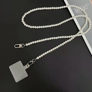 Chaîne de téléphone portable perlée universelle anti-perte, bracelet long ou court, cordon tour de cou ou bandoulière - Product Image 4