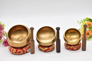 Bols chantants tibétains en acier inoxydable poli de qualité supérieure, instrument de yoga, méditation, guérison sonore, écologique, spirituel - Product Image 4