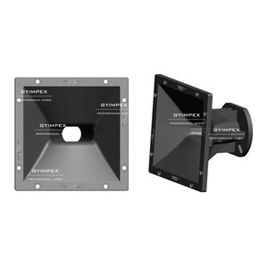 Trompette de tweeter en plastique ABS 153*153*106mm pour haut-parleur 26mm, guide d'onde, fabrication professionnelle - Product Image 1