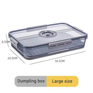 Réfrigérateur Boîte De Rangement Ménage Cuisine De Qualité Alimentaire Pet Scellé Grande Capacité En Plastique Transparent vietnam fabricant - Product Image 6