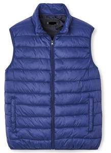 Nouvelle veste sans manches matelassée tendance pour hommes et femmes, tissu en toile respirant, col montant, couleur personnalisée, hiver - Product Image 5