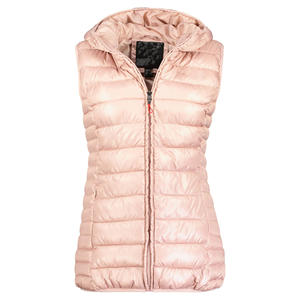 Tendance À Capuche Femmes Zipper Heavyweight Puffer Gilet Ultra À La Mode Chaud Respirant Hiver Spécial Veste Avec Personnaliser Logo - Product Image 5