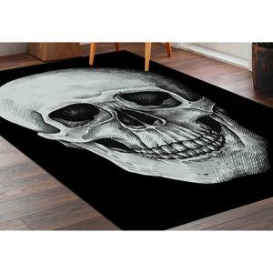 Alfombra con Estampado de Calavera - Diseño Único para Cuarto de Hombre, Oficina, Cocina, Alfombra Delgada No Tejida - Product Image 2