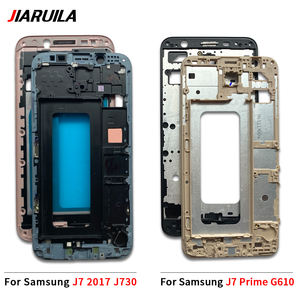 قطع غيار الهواتف المحمولة لسامسونج J5 وJ7 2017 وJ530 وJ730 وJ5 وJ7 برايم وG570 و<span class=keywords><strong>G610</strong></span>، إطار الشاشة الأمامي وقطع الغيار - Product Image 4