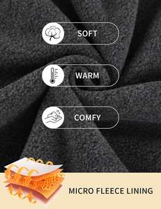 Jersey para hombre Sudadera con capucha de gran tamaño Algodón Fleece Invierno Cálido Canguro Bolsillo Hombro caído Diseño personalizado - Product Image 4