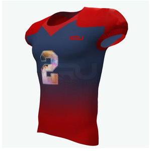 Jersey de Fútbol Americano Moderno, Cómodo, Talla Grande, Tejido Transpirable, Alta Calidad, Corte Elegante para Jugadores de Equipo - Product Image 2