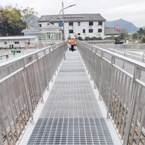 Grille en acier galvanisé à dents personnalisée, robuste, pour sol industriel/grille en acier robuste/couverture de drainage de <span class=keywords><strong>gouttière</strong></span> - Product Image 4