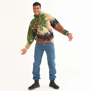 Pull à capuche tie-dye personnalisé pour homme, nouveau design, 100% coton, sweat-shirt en molleton décontracté, sweat-shirt d'hiver de haute qualité - Product Image 3