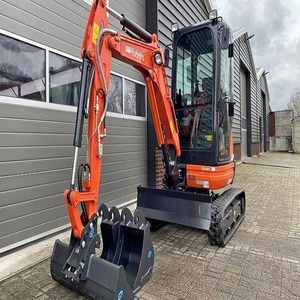 Vente en gros Machines de terrassement Petites excavatrices hydrauliques sur chenilles de jardin Mini pelleteuse de 1 tonne 0,8 tonne 1,8 tonne 2 tonnes - Product Image 3