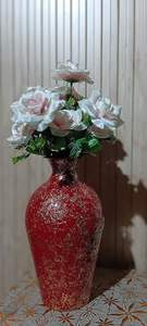 Florero decorativo de mesa de metal de hierro costero romántico moderno para inspiración de boda o exhibición de jarrón de brotes - Product Image 6