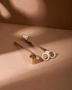 Apagavelas de Metal Hecho a Mano con Mango de Madera, Impresión Tipográfica, Coleccionable para Decoración del Hogar, Regalo de Navidad - Product Image 6