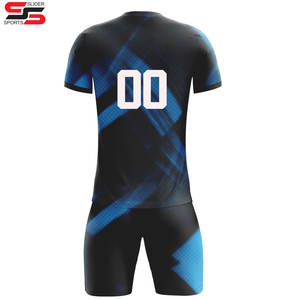 Maillots de football en sublimation en gros, maillots de football personnalisés à séchage rapide, ensembles de maillots de football respirants pour hommes - Product Image 2