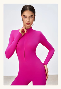 Mono ajustado Original más vendido para mujer, traje de salto de moda de verano transpirable para mujer con logotipo personalizado - Product Image 5