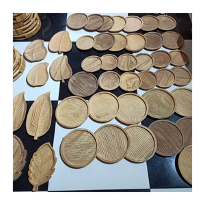 ถาดไม้หวายพร้อมที่จับสำหรับใส่ขนมเครื่องดื่มขนมปังและผลไม้ถาดเสิร์ฟพร้อมหูจับทำจากไม้ธรรมชาติเป็นมิตรกับสิ่งแวดล้อม - Product Image 5