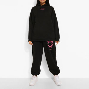 Ensemble de survêtement pour homme, streetwear, uni, 100% coton, respirant, séchage rapide, couleur personnalisée, directement de l'usine - Product Image 1