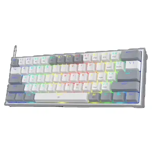 Suministro de fábrica precio bajo Red-Ragon K617 KUMARA Gaming Keyboard LED retroiluminado Wired Mechanical Gaming Keyboard