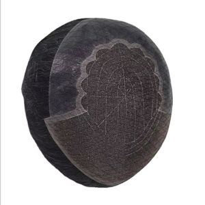 Perruque en cheveux humains Remy Taz Hair BD THB 2025 pour homme, vague corporelle, densité 150%, dentelle frontale, texture droite, cheveux chinois - Product Image 6